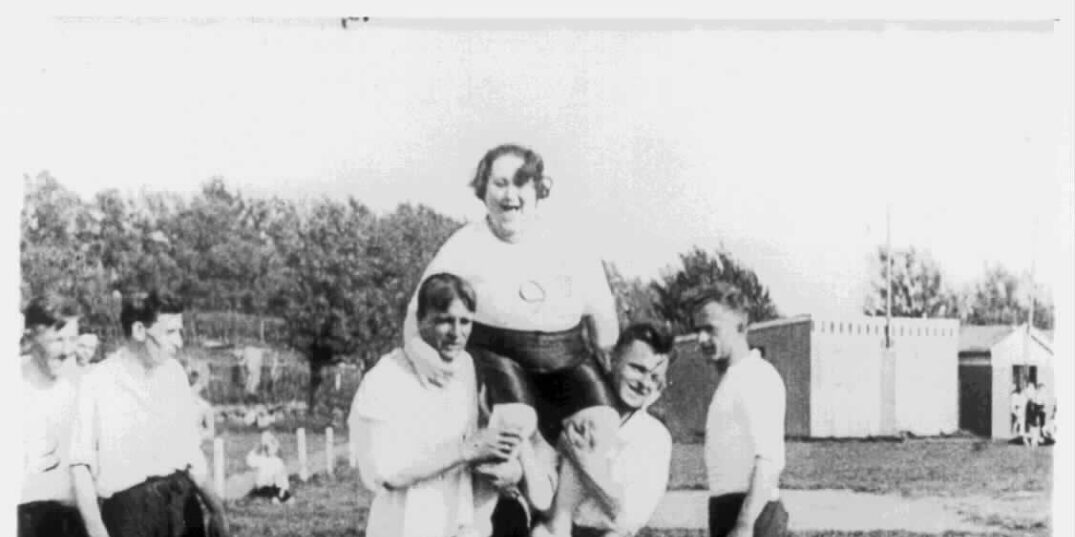 Still uit Bet naar de Olympiade (NL, Theo Frenkel sr., 1928)