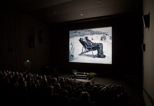 William Kentridge in Eye Filmmuseum (© Floor Meijers)