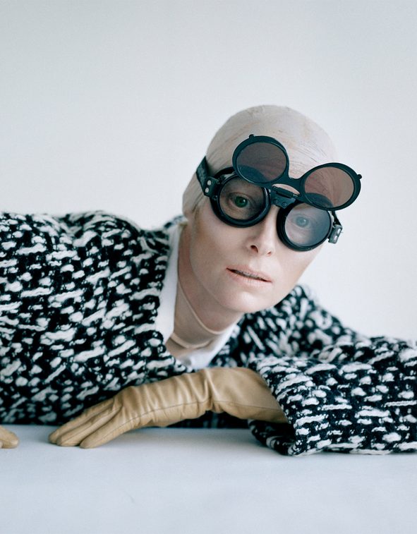 Tilda Swinton, Fashion: Yves Saint Laurent, Reykjavik, 2011 (© Tim Walker)