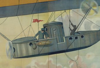 poster Filibus (Mario Roncoroni, IT 1915) (detail)