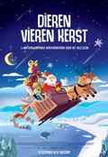 poster Dieren vieren Kerst (FR/DE 2024)
