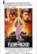 poster Flesh and Blood (Paul Verhoeven, US/NL/ES 1985)