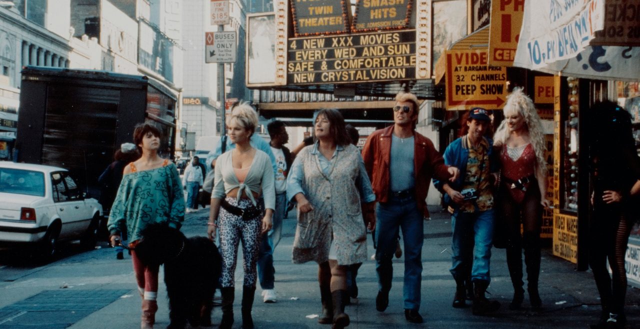 still from Flodder in Amerika! (Dick Maas, NL 1992)