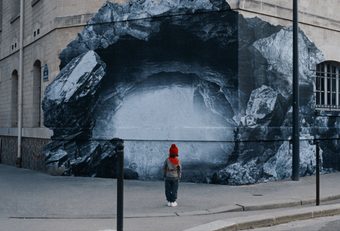 still from Allégorie citadine (Alice Rohrwacher & JR, FR 2024)
