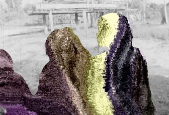 still from Like the Glitch of a Ghost (Paula Albequerque, NL 2023)