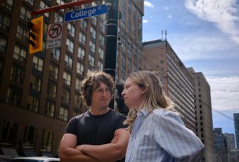 still from Matt and Mara (Kazik Radwanski, CA 2024)
