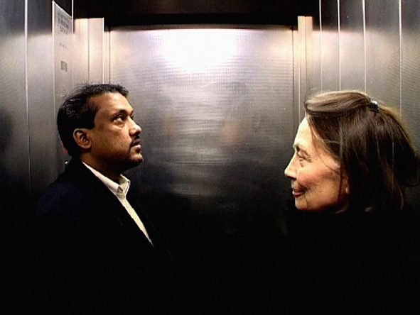 still from Lift (Marc Isaacs, GB 2001)