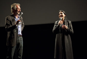 Marina Abramović in Eye Filmmuseum (© Hans Boddeke)