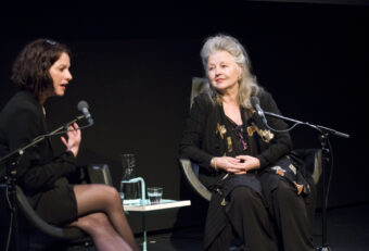 Hanna Schygulla in Eye Filmmuseum (© Co de Kruijf)
