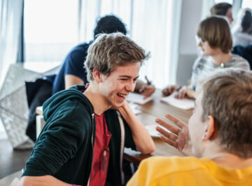 Leerlingen tijdens MovieZone Talent Day