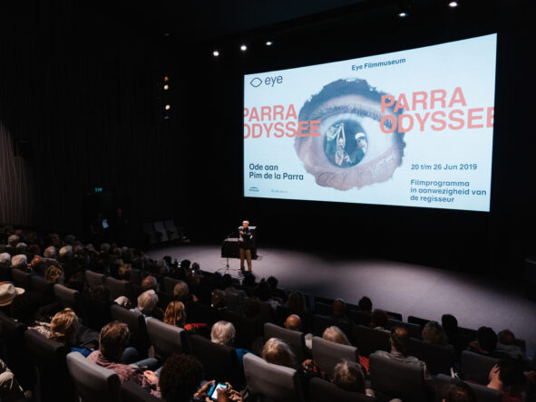 Pim de la Parra in Eye Filmmuseum, 2019 (© Almicheal Fraay)
