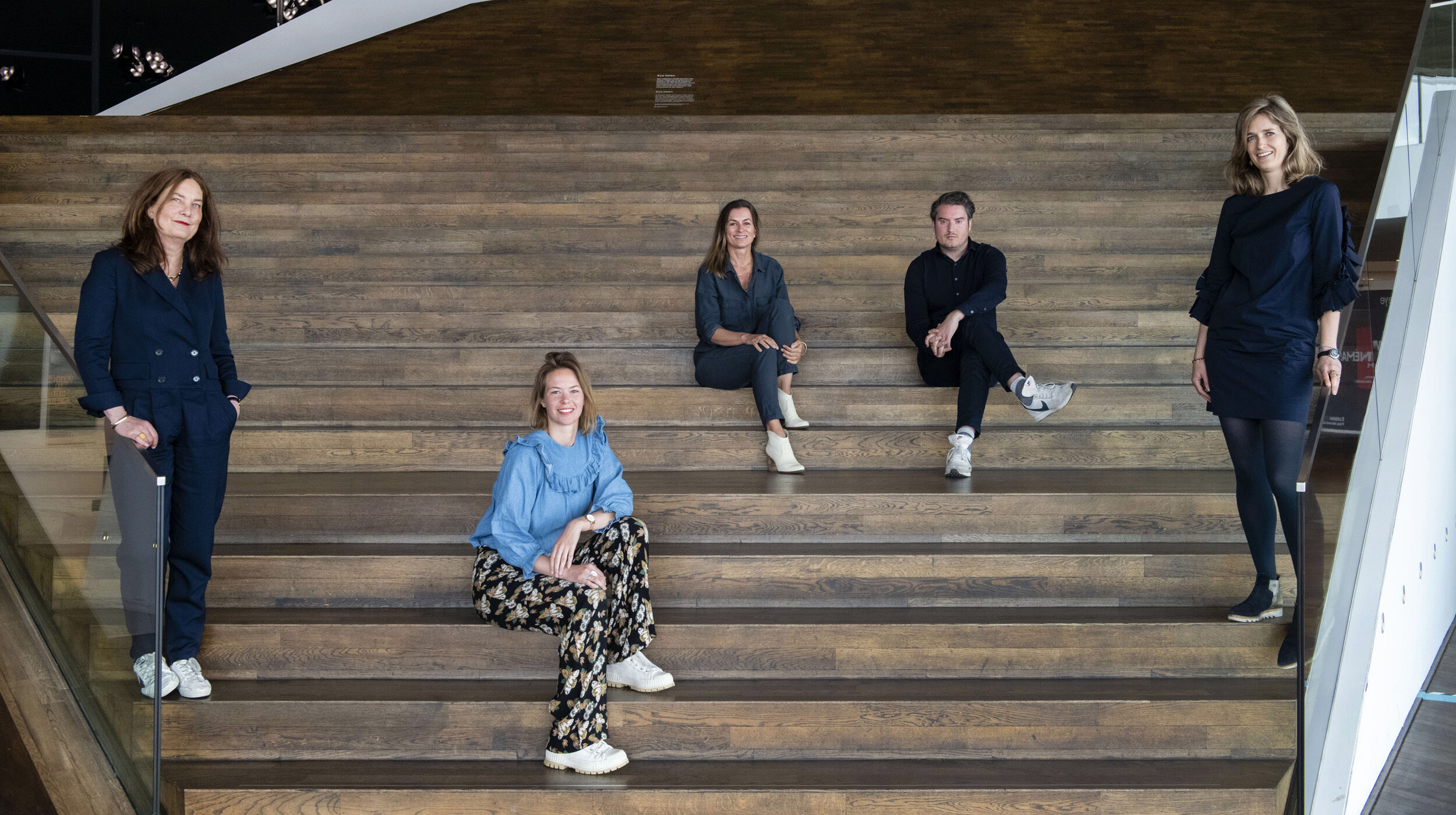 Het development team van Eye Filmmuseum