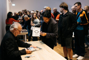 Werner Herzog in Eye Filmmuseum © Iris Duvekot