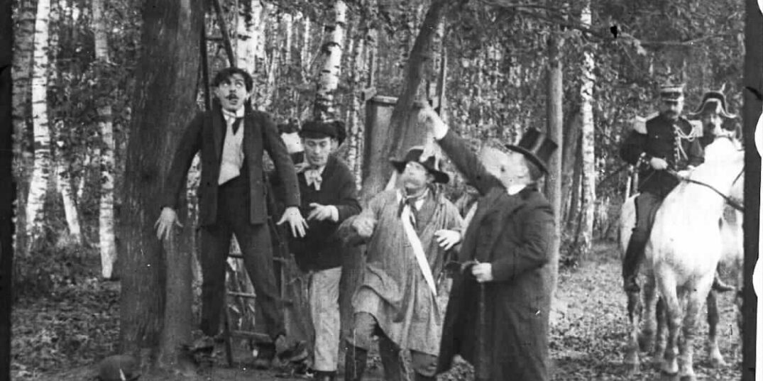 Still uit Le pendu (FR, Onbekend, 1906)
