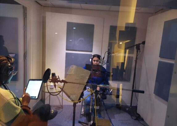 Hiba in de geluidsstudio