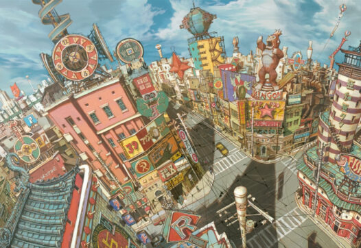 still uit Tekkonkinkreet (Michael Arias, JP 2006)