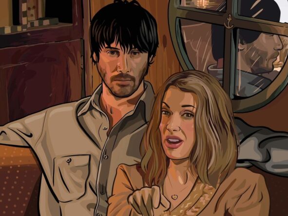 still from A Scanner Darkly (Richard Linklater, US 2006)