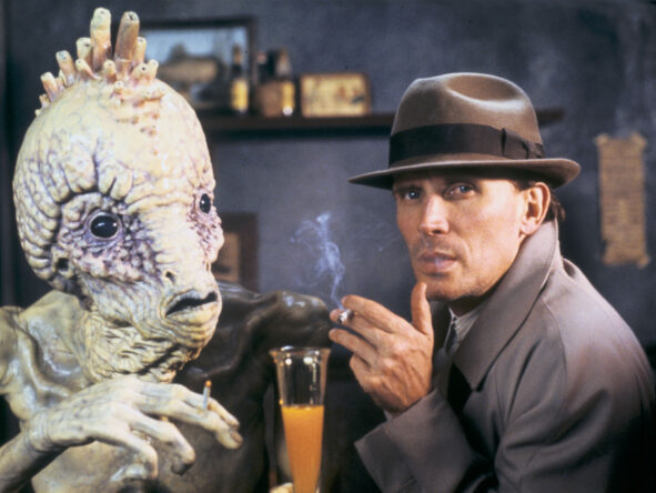 still from Naked Lunch (David Cronenberg, GB/CA 1991)