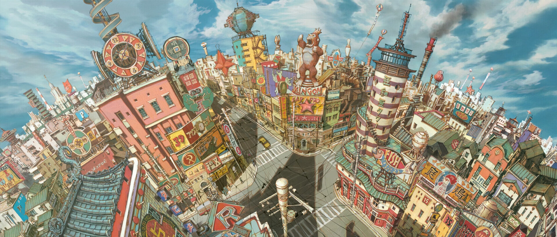 still uit Tekkonkinkreet (Michael Arias, JP 2006)